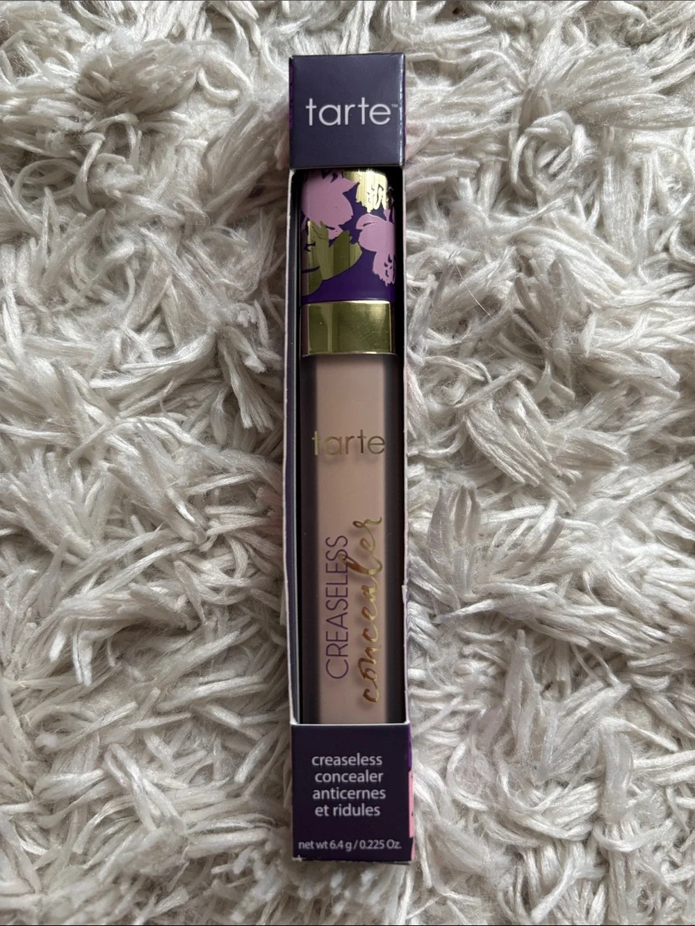 NIB Tarte Creaseless Concealer - Light 20N Cruelty Free Vegan Waterproof
